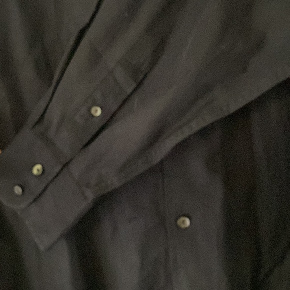 Mens Dolce & Gabbana Button Down Shirt Navy Sz 17/43 - Picture 3 of 6